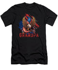 America USA Eagle Mullet Grandpa David Schuele Art T-Shirt