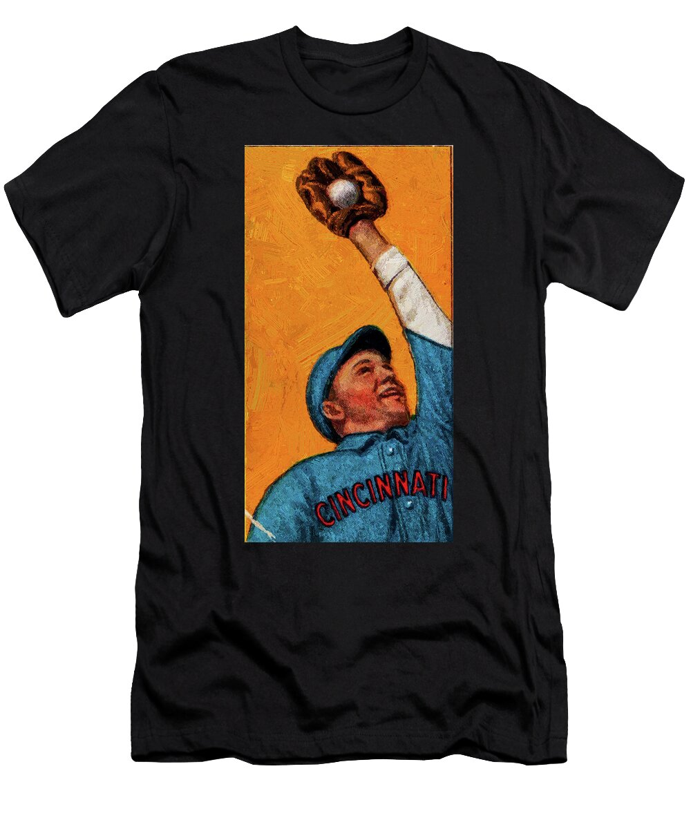 American Beauty with Frame Rebel Oakes Baseball Game Cards Oil Painting Celestial Images T-Shirt