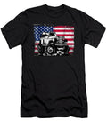 American Flag with Jeep Tinh Tran Le Thanh T-Shirt