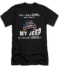 American Flag with My Jeep Tinh Tran Le Thanh T-Shirt