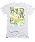 An Elephant and a Hippo Csa Images T-Shirt