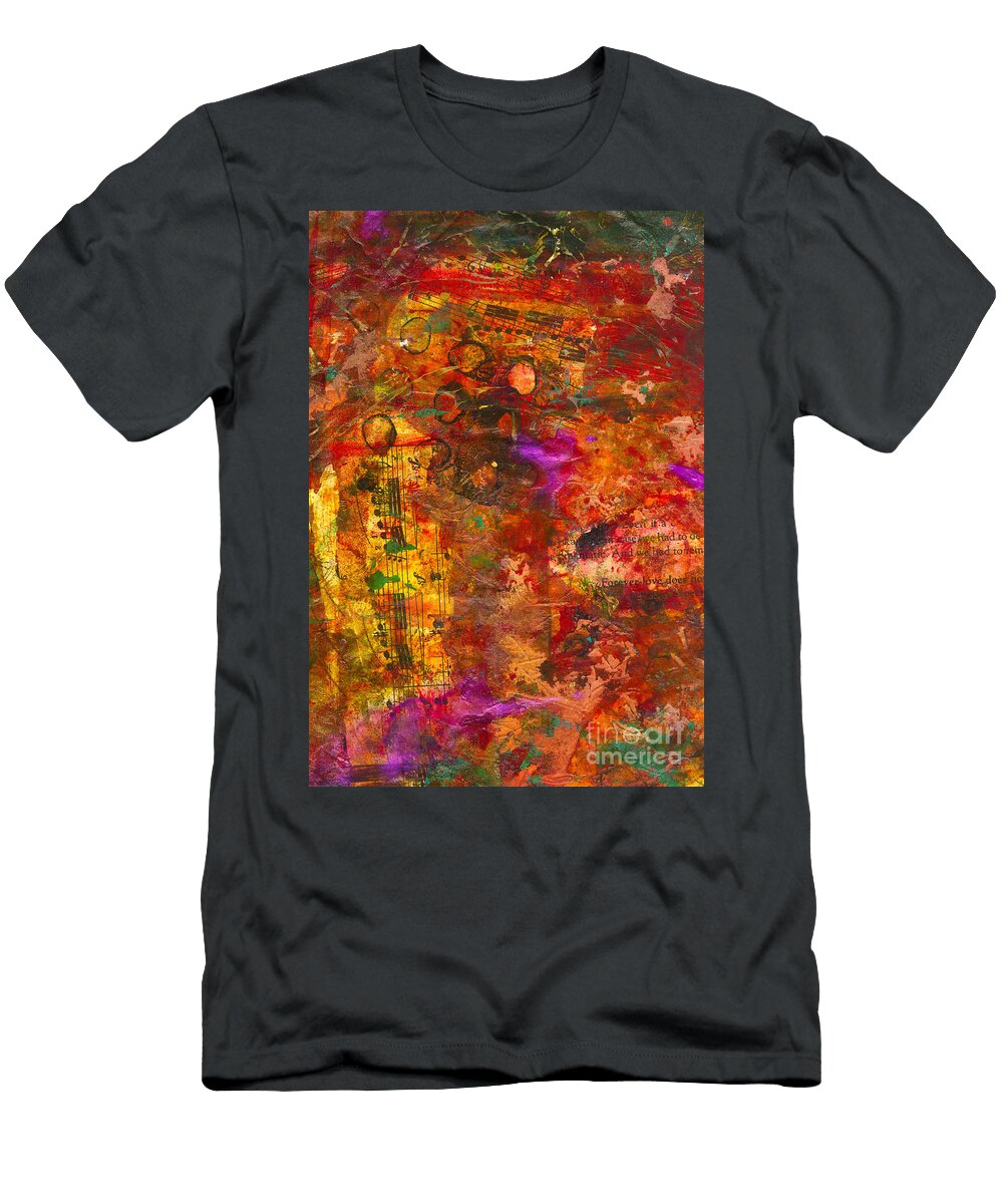 An Evening of Musical Notes and Lots of Bubbly Angela L Walker T-Shirt