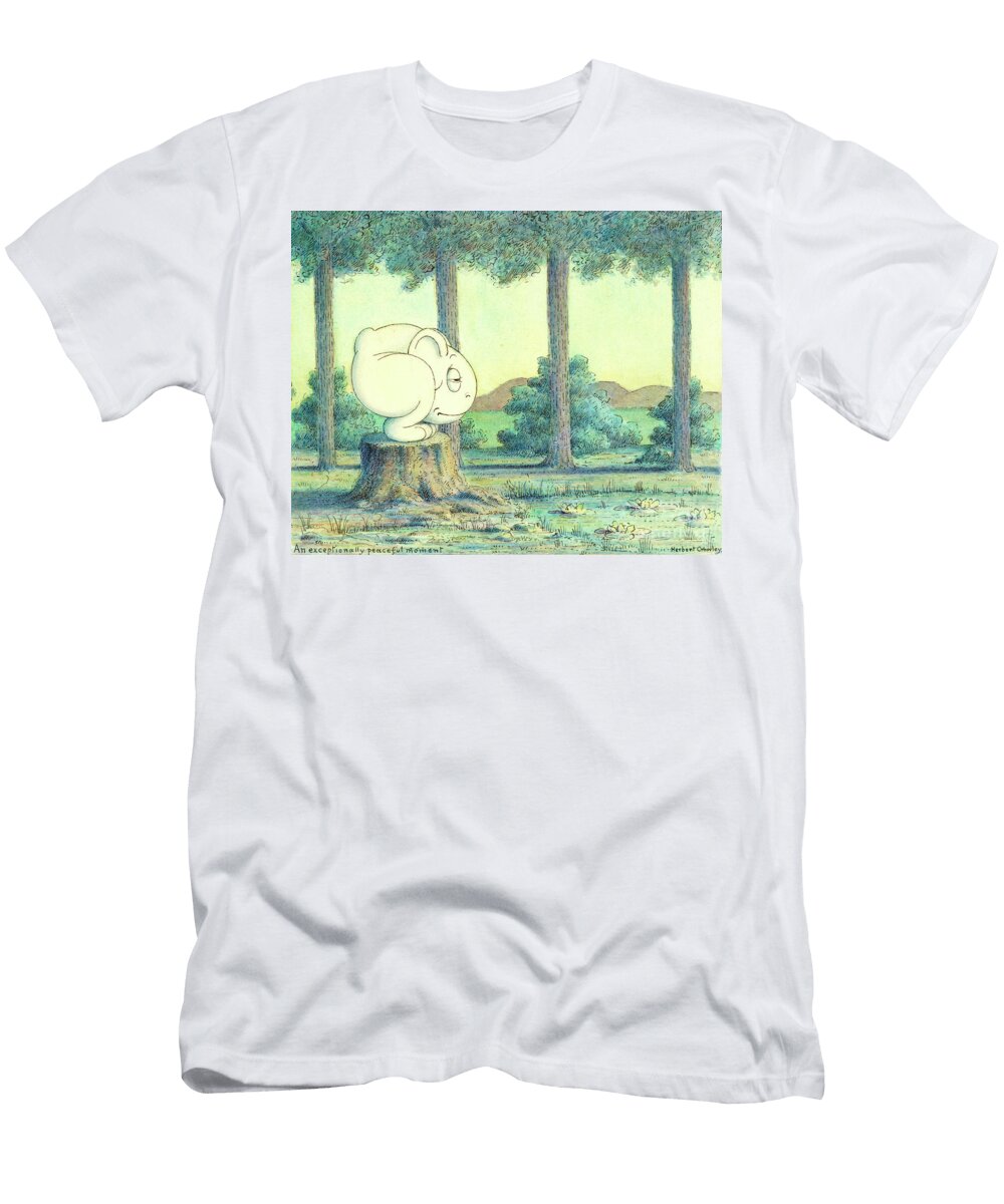 An Exceptionally Peaceful Moment Herbert Crowley T-Shirt