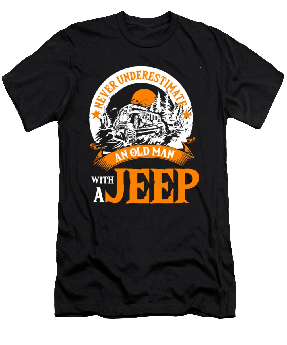An Old Man with a Jeep Tinh Tran Le Thanh T-Shirt