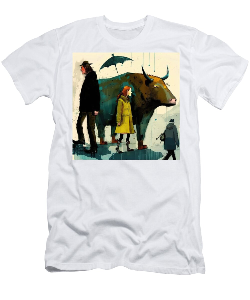 Angry Bull My Head Cinema T-Shirt