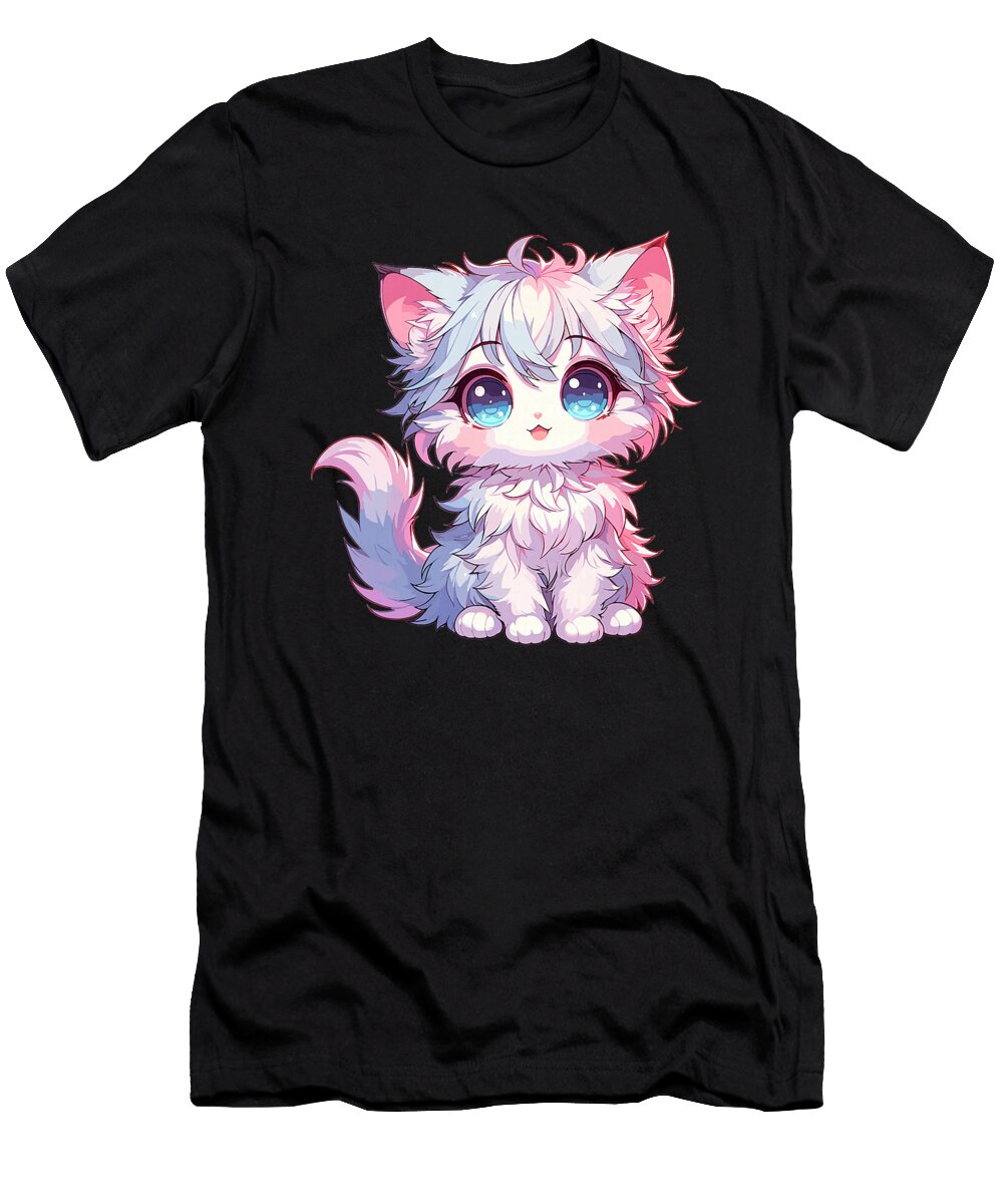 Animated Baby Cat Coami Tacti T-Shirt