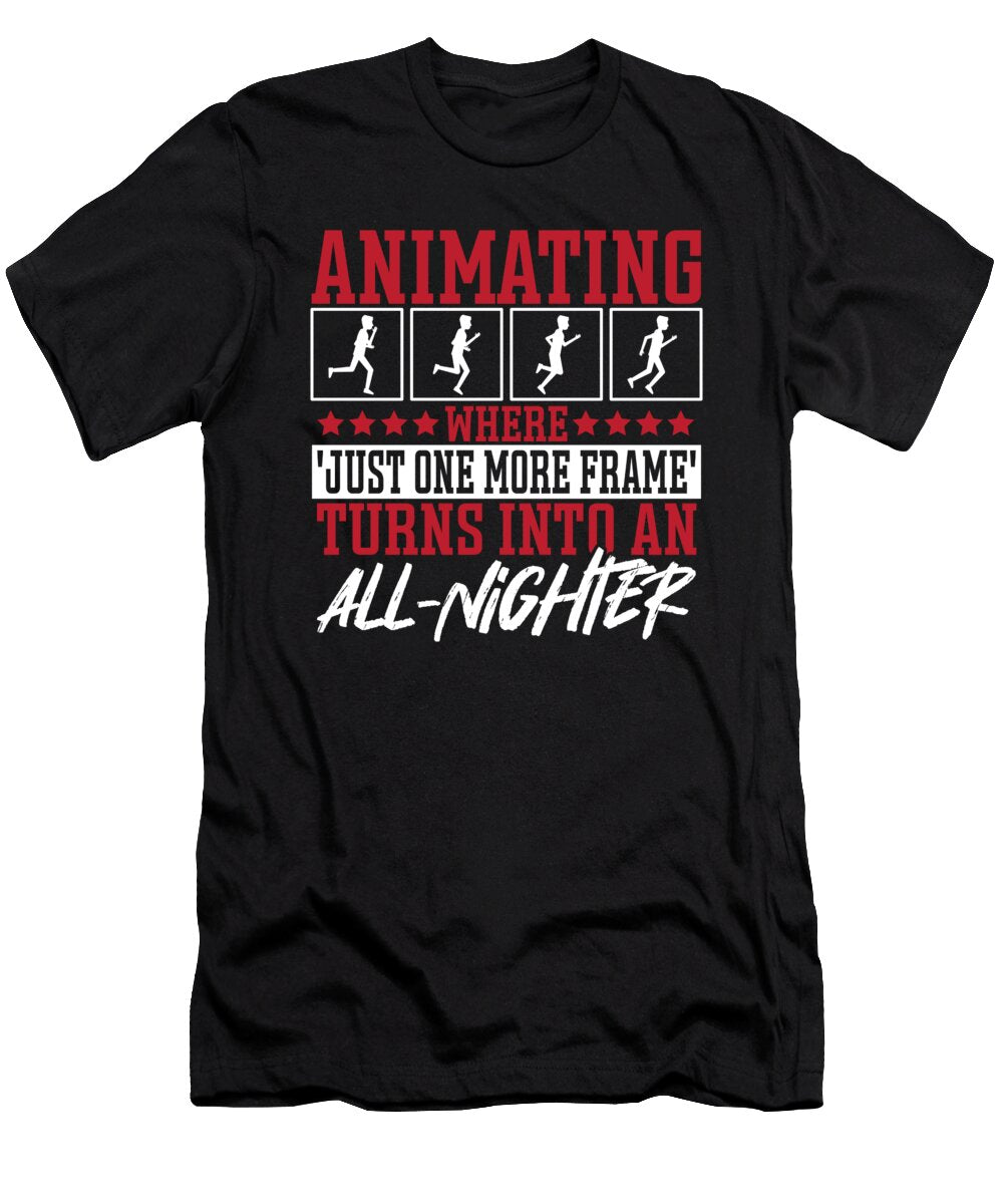 Animation Cartoon Artist 3d Modeling 3d Animation Fan Alessandra Roth T-Shirt