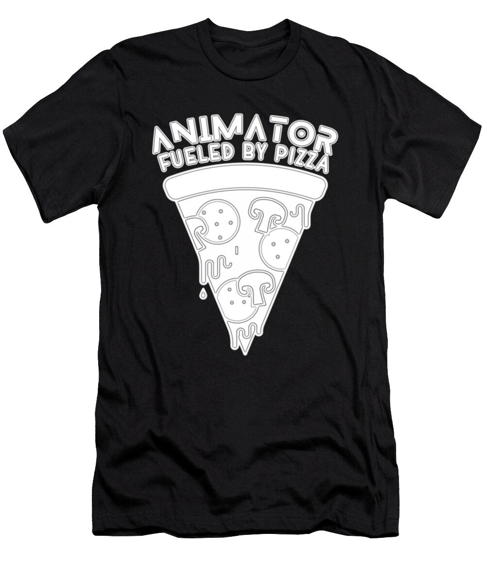Animator Fuled By Pizza Kaylin Watchorn T-Shirt