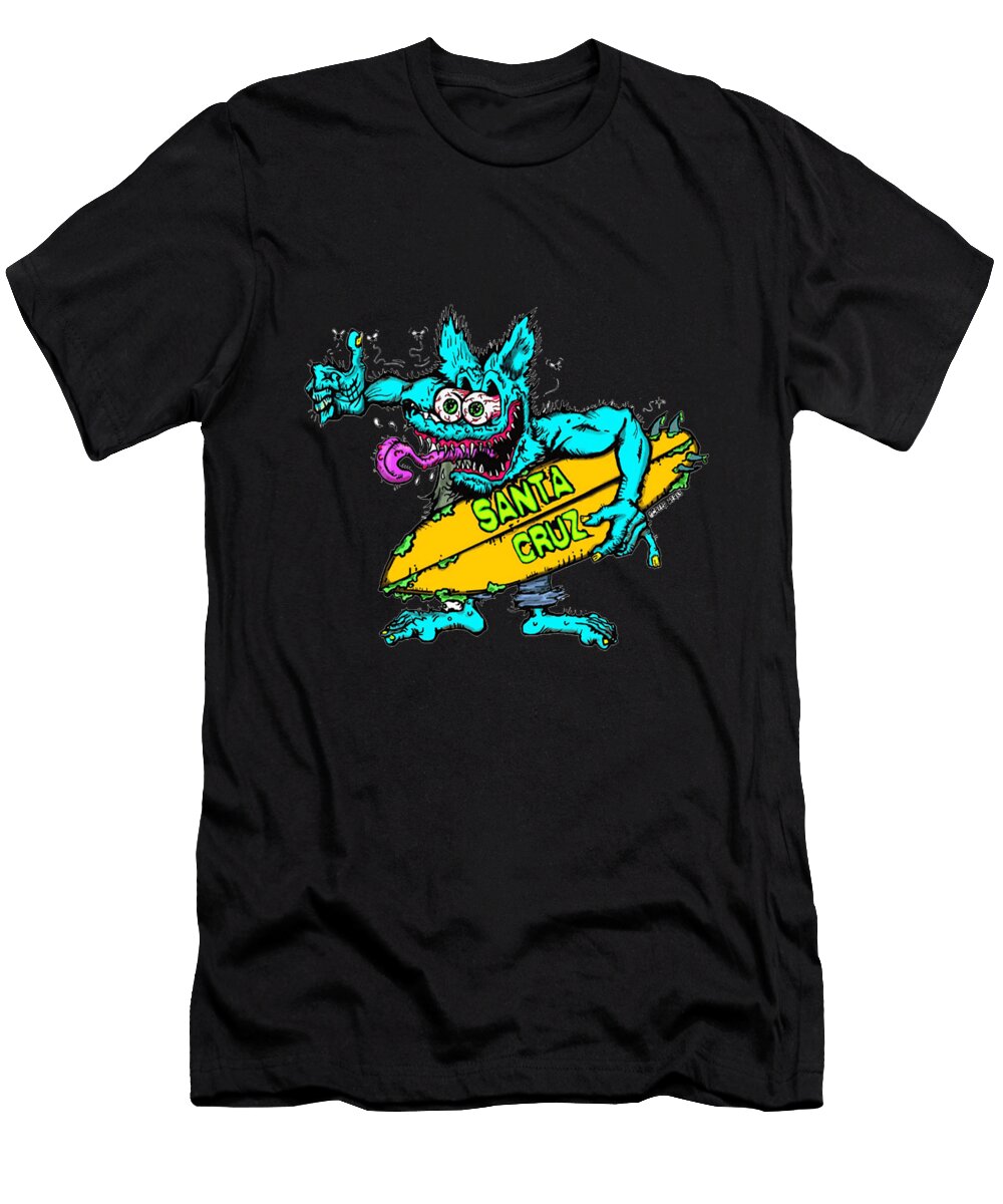 Animator Santa Cruz Logo Barney Dickens T-Shirt