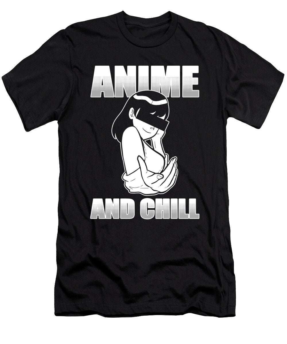 Anime and Chill Anime Manga Alessandra Roth T-Shirt