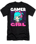 Anime and Gaming Chibi Graphic Video Games Gamer Girl Dnt Prints T-Shirt