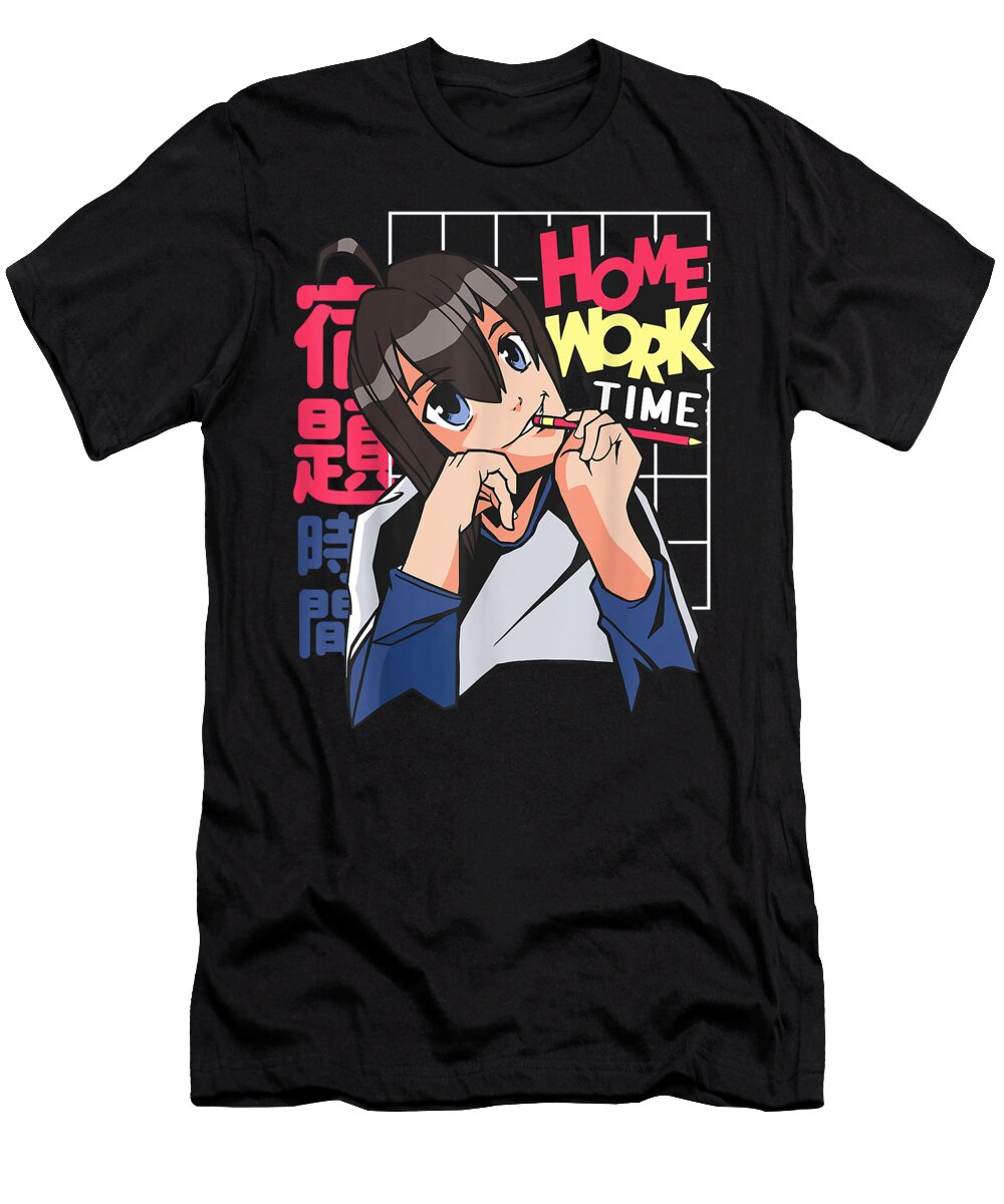 Anime Gift for Teen Girls Women Anime Merch Anime Lover Girl Dnt Prints T-Shirt