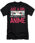 Anime Gifts for Teen Girls Just a Girl Who Loves Anime Dnt Prints T-Shirt