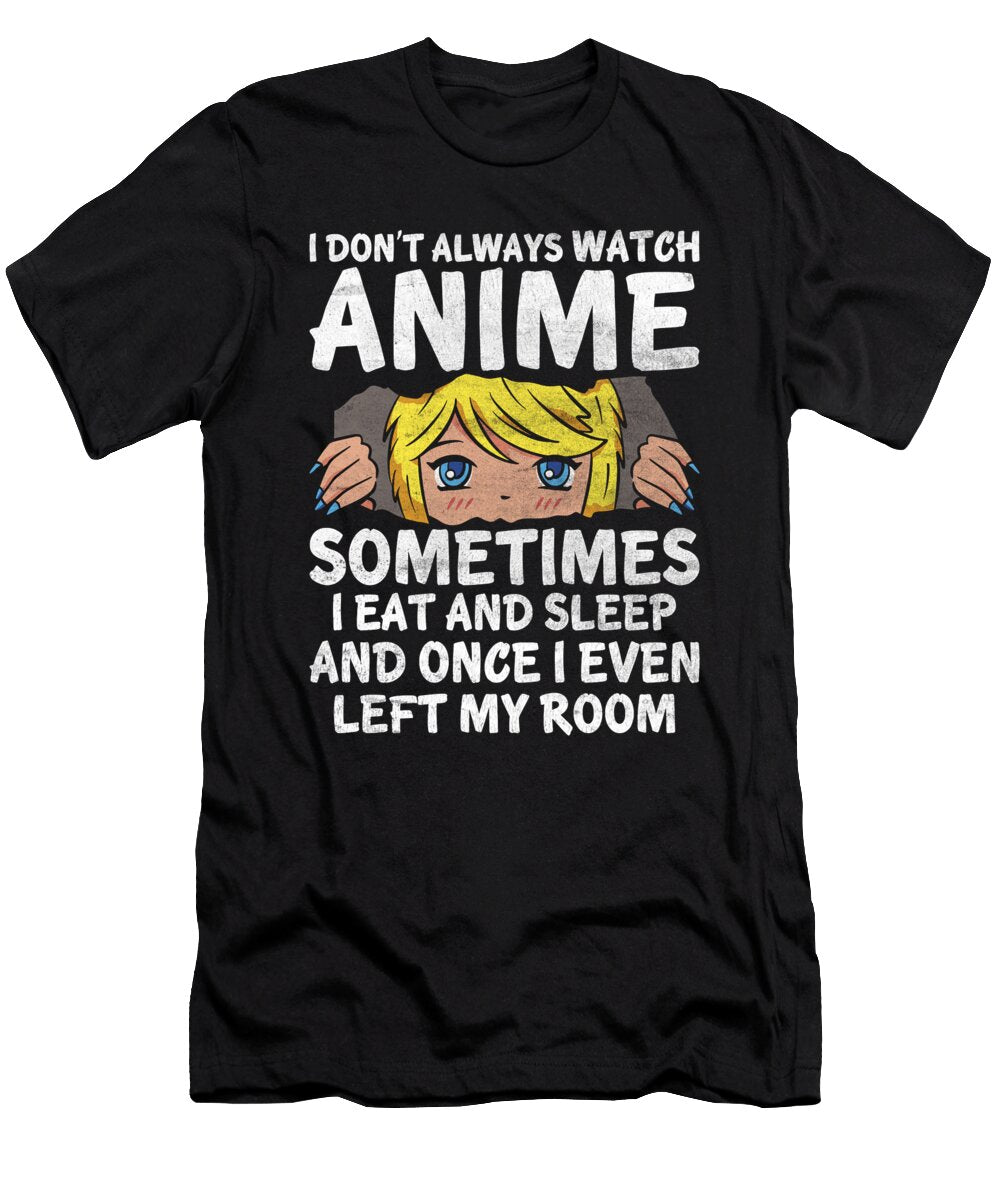 Anime Girl Japanese Animation Cosplay Chibi Otaku Tenshirt T-Shirt