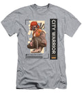 Anime Inspired Design with Female Urban Warrior Mourad Hamdouni T-Shirt