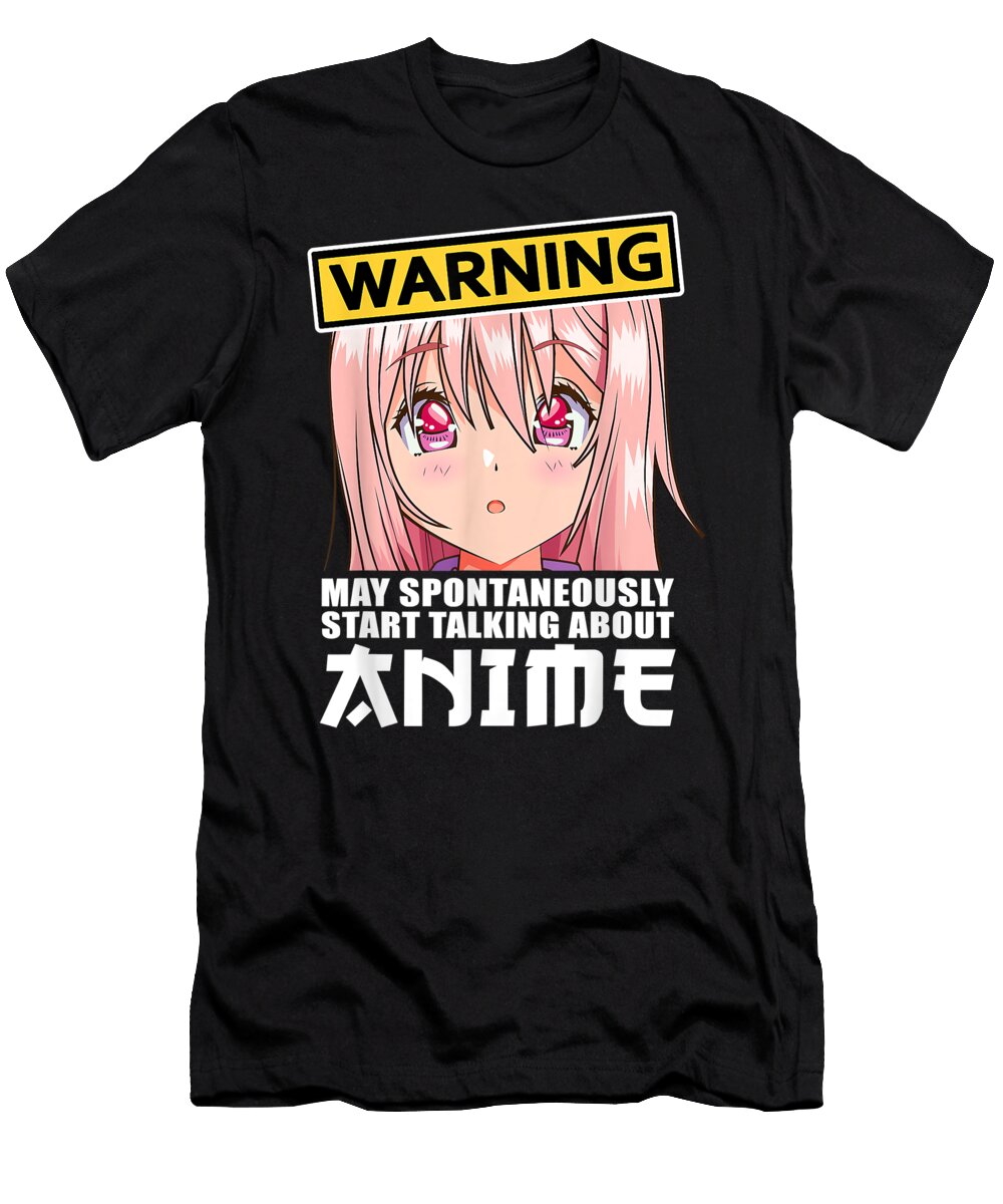 Anime Merch Clothes Teen Girls Gift Women Japanese Stuff Dnt Prints T-Shirt