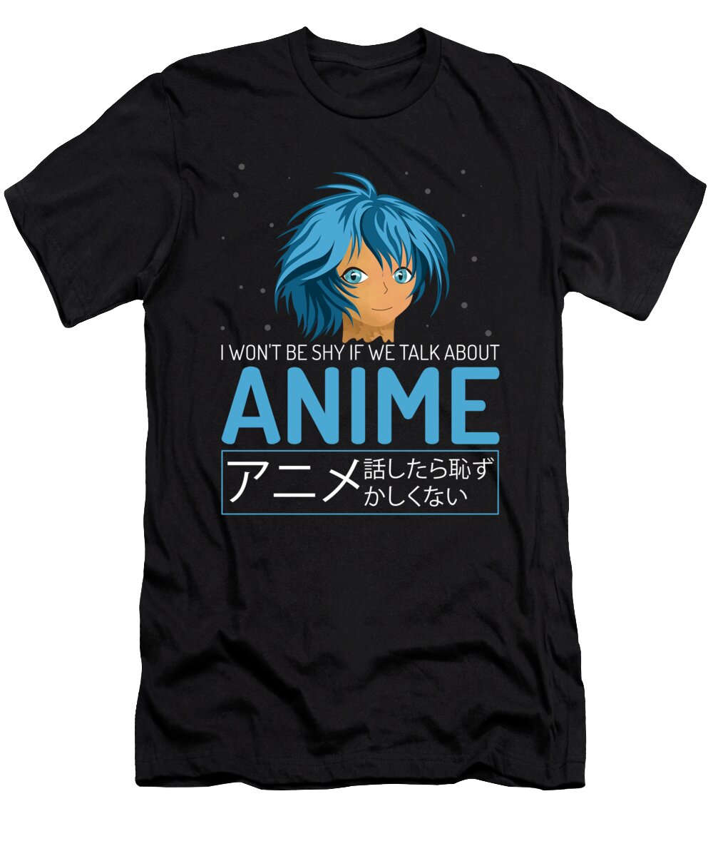 Anime Otaku Shy Funny Shirtom T-Shirt