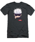 Anime Satoru Gojo Blindfolded Chibi Pocket Handsley Nguyen T-Shirt