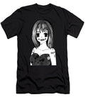 Anime Zombie Girl Black and White Kaylin Watchorn T-Shirt