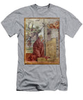 Annunciation to Saint Anne Saint Joachim and the Angel in the Background Bernardino Luini Celestial Images T-Shirt