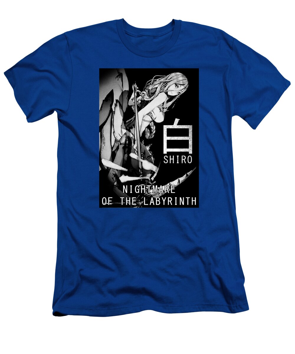 Arachne Kumoko So Spider So What Kumo Desu Ga Nani Ka Shiro Kanji Nightmare of the Labyri Mizorey T-Shirt
