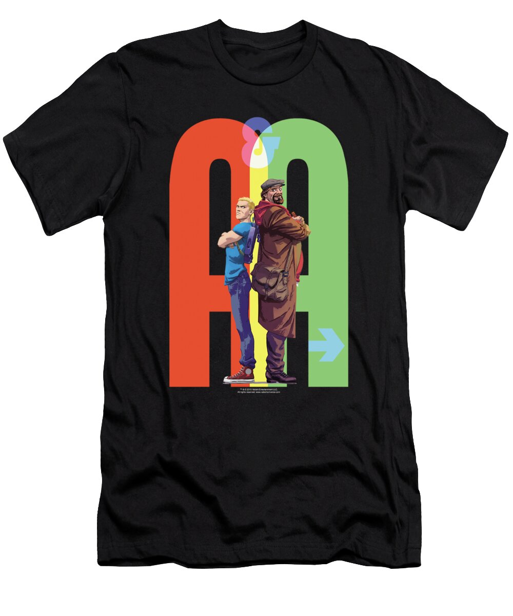 Archer and Armstrong Back to Back Edith Householder T-Shirt
