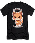 Aries Cat Bold Energetic Zodiac Chibi Cat Sticker Melinda Dusnoki T-Shirt