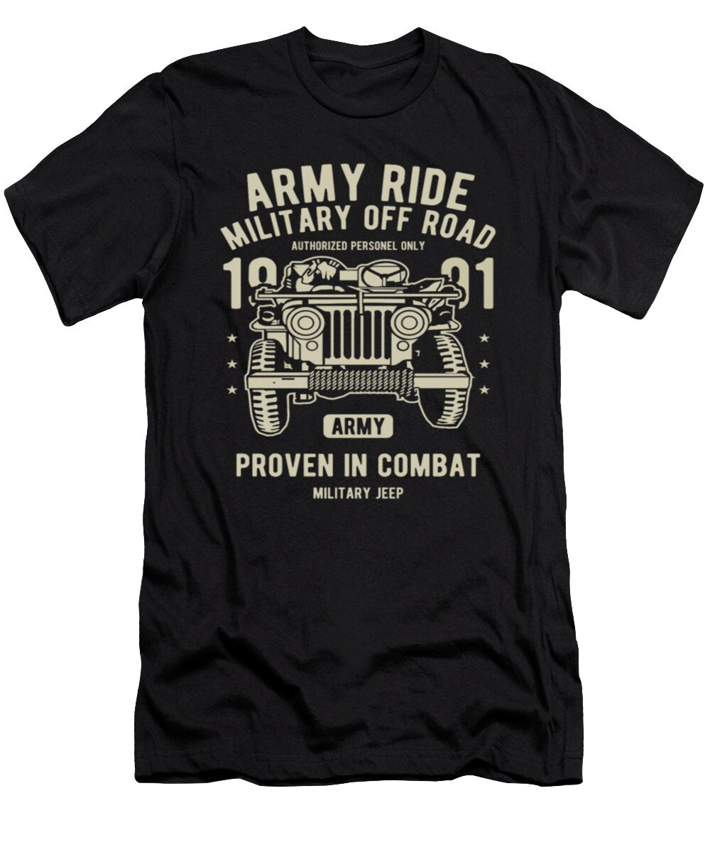 Army Ride Military Off Road Tinh Tran Le Thanh T-Shirt