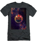 Art Hockey Edmonton Oilers Leith Huber T-Shirt