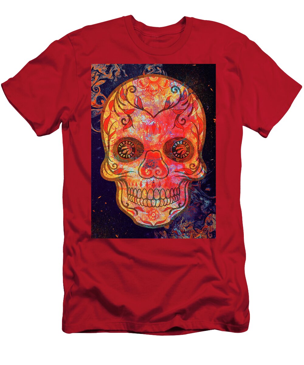 Art NBA Toronto Raptors Leith Huber T-Shirt