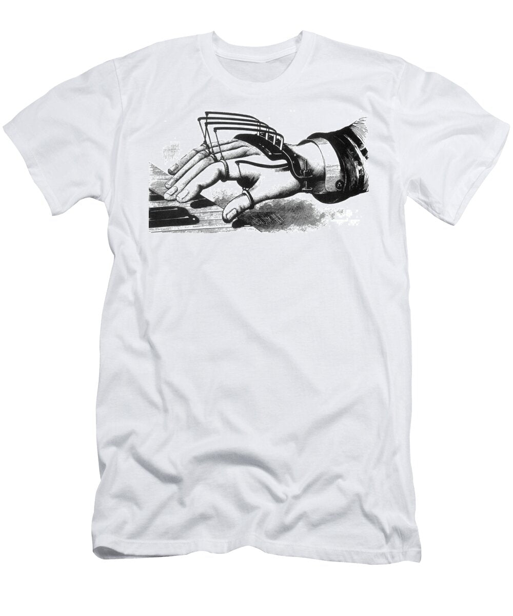 Atkins Finger Supporting Device 1881 Science Source T-Shirt