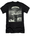 Atomic Bomb Mushroom Cloud Over Nagasaki 1945 United States Army T-Shirt