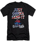 Atv Quad US Flag Quads Driver Racing Rider Gift Thomas Larch T-Shirt
