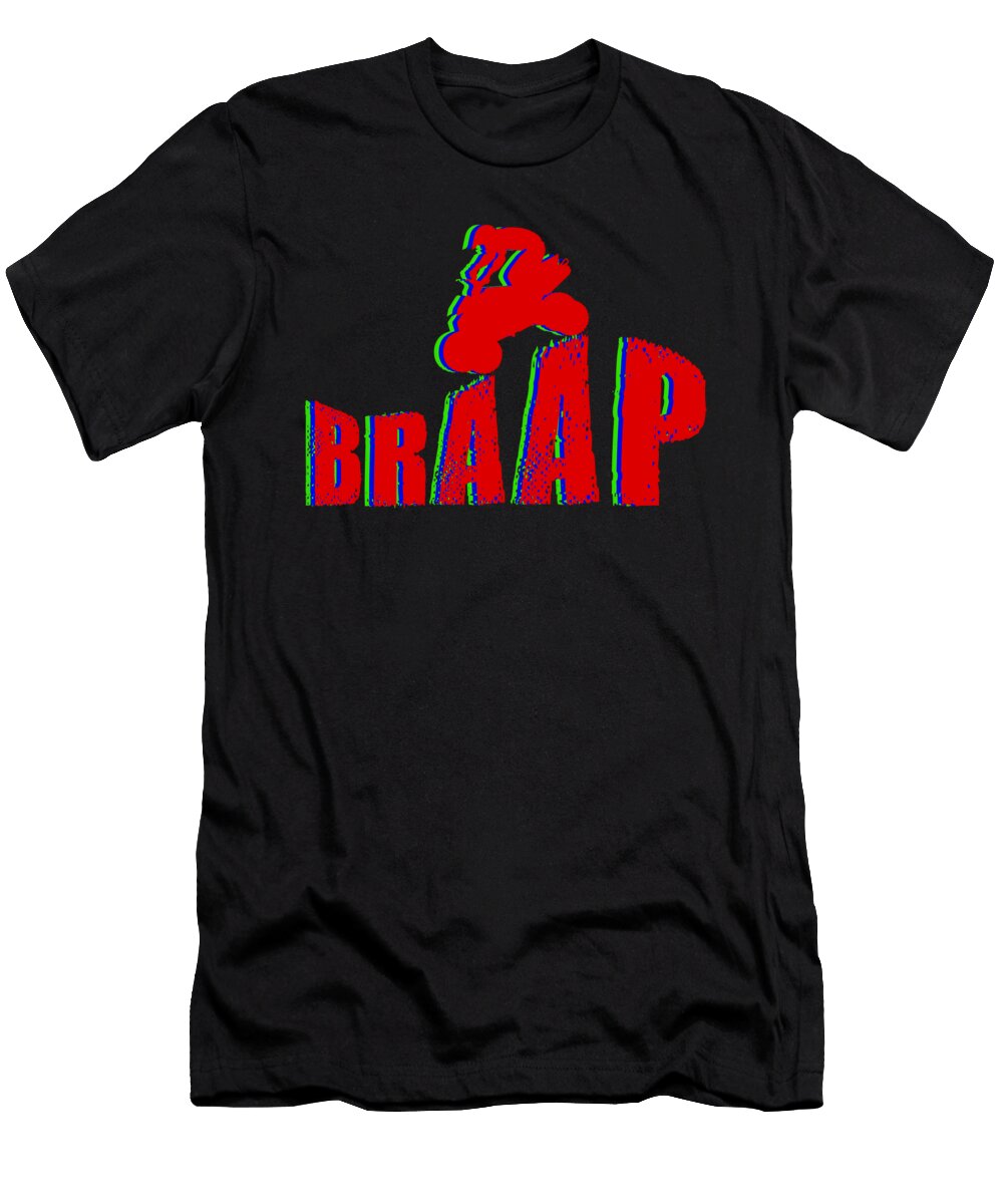 Atv Rider Brap Extreme Sports Offroad Quad Gift Thomas Larch T-Shirt