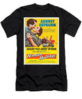 Audrey Hepburn Roman Holiday Poster 1953 Classic Movie Art Pulp Poster T-Shirt