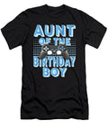 Aunt of the Birthday Gamer Boy Bday Party Graphic Art Grabitees T-Shirt
