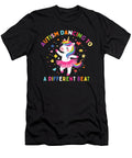 Autism Dancing to Be a Different Beat Unicorn Coami Tacti T-Shirt