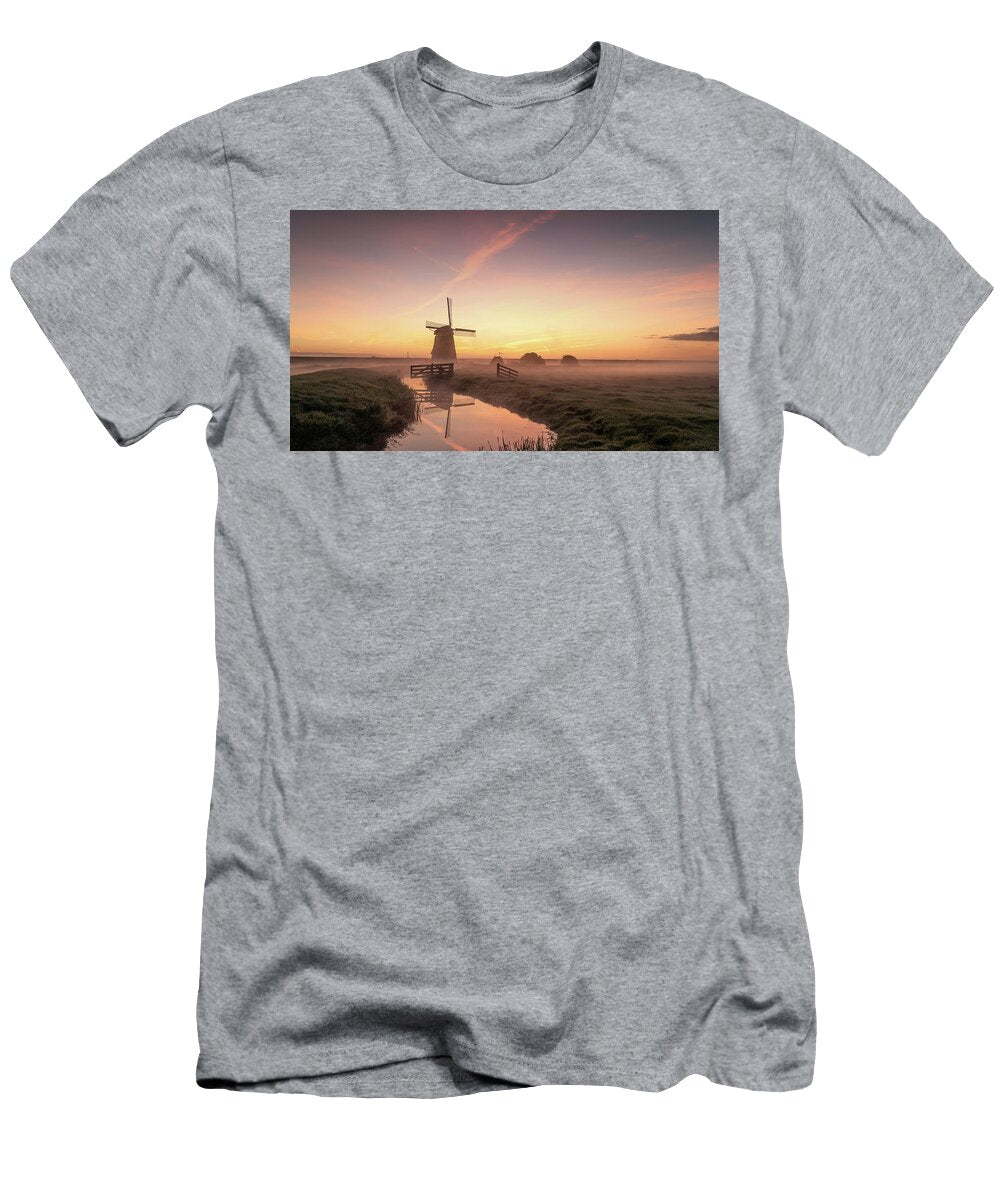 Autumn Morning At the Mill of Etersheim Toon Van Den Einde T-Shirt
