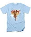 Avatar the Last Airbender Flower and Fish Aang Brand a T-Shirt
