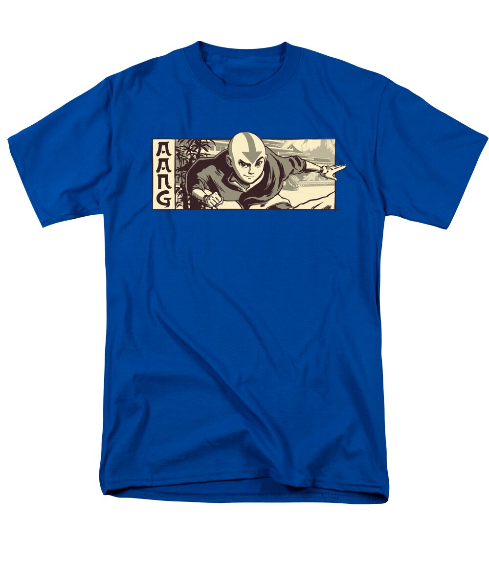Avatar the Last Airbender Illustrated Aang Brand a T-Shirt
