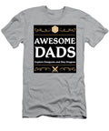 Awesome Dads D20 Dice Fantasy Tabletop Rpg Roleplaying D20 Gamer Ruth J Kidder T-Shirt