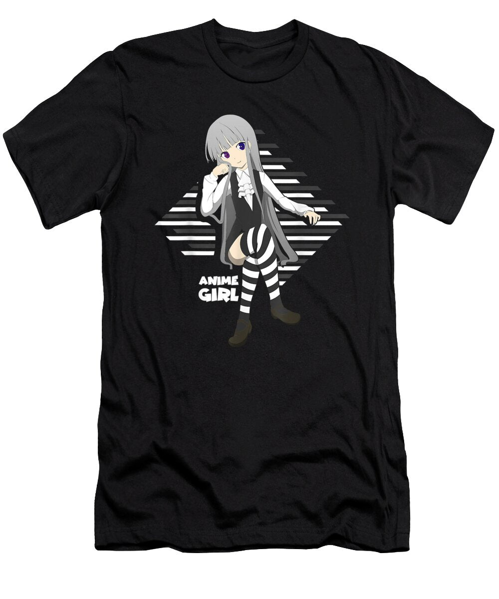 Awesome Good Kawaii Anime Girl Anime Lover Japanese Otaku Anime Girl Funny Ezone Prints T-Shirt