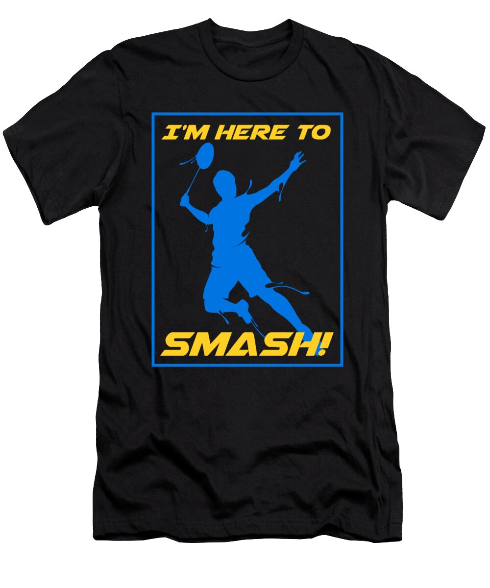 Badminton Badminton Racket Badminton Ball Steven Zimmer T-Shirt