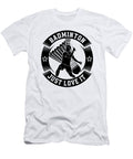 Badminton Just Love It Net Shot Badminton Player Tshirtconcepts Marvin Poppe T-Shirt