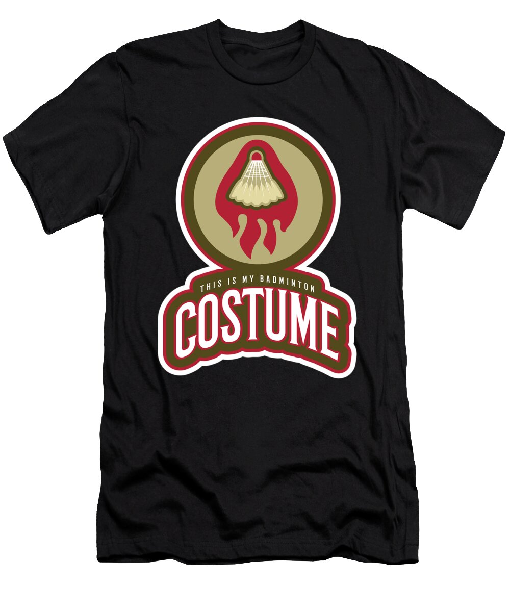 Badminton Luminous Shuttlecock Tournament Costume Justus Ratzke T-Shirt