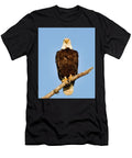 Bald Eagle Looking At You Lenin Ramachandran T-Shirt