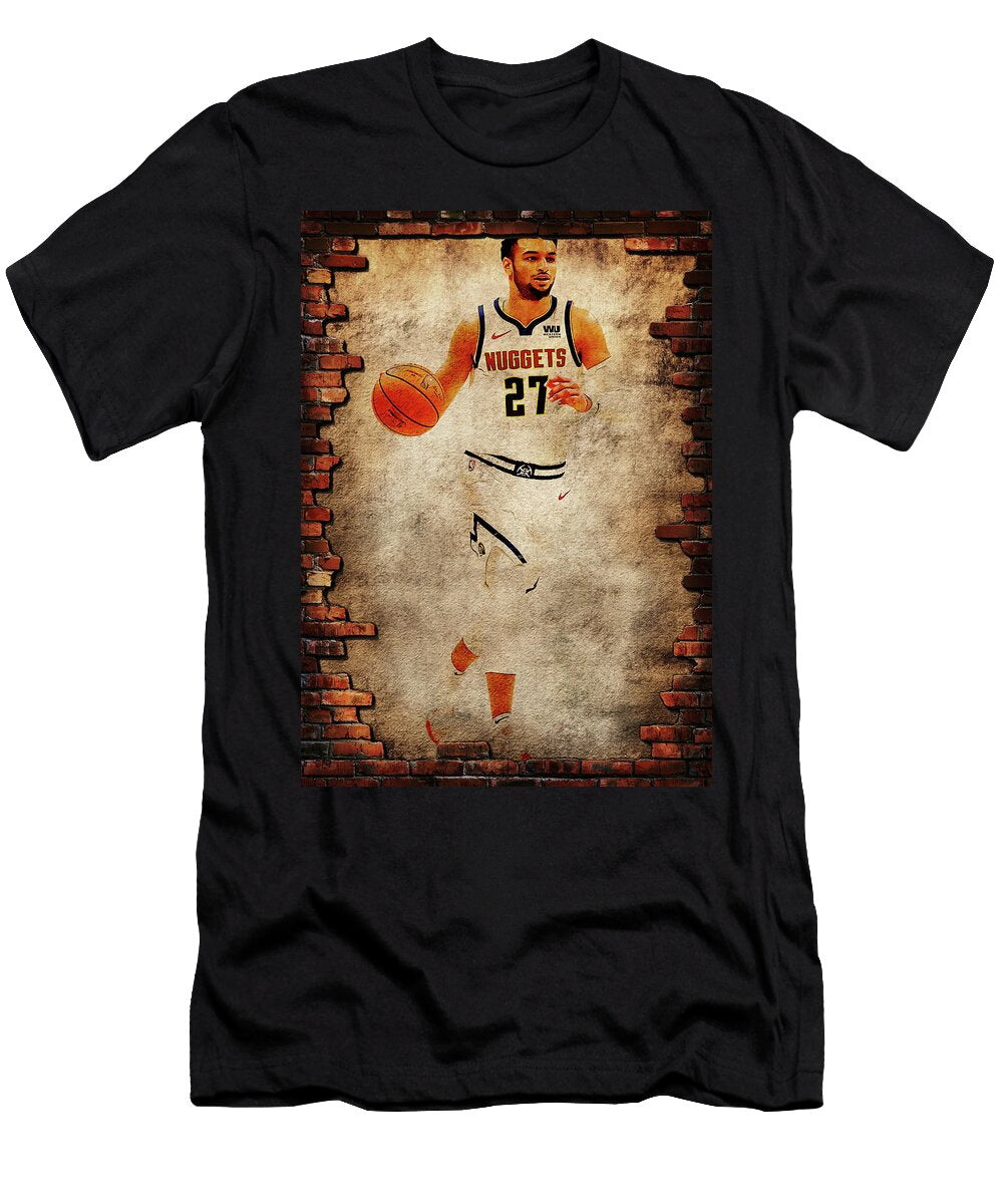 Ball Player Jamal Murray Jamal Murray Jamalmurray Basketball Denver Nuggets Denvernuggets Wrenn Huber T-Shirt