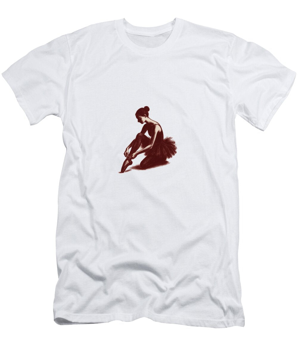 Ballet Art Print Ballet Digital Painting Dance Wall Art Ibrahim Haron T-Shirt