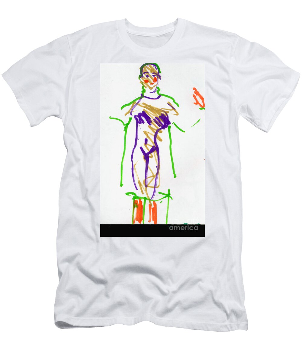 Barber Shop Quartet Clown Candace Lovely T-Shirt