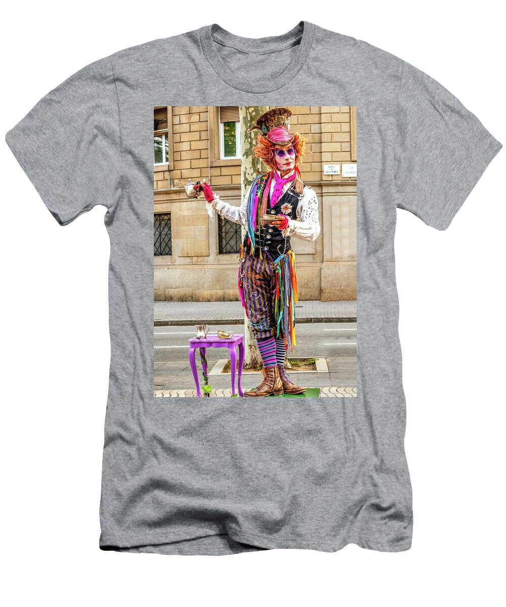 Barcelona Street Mime Marcy Wielfaert T-Shirt